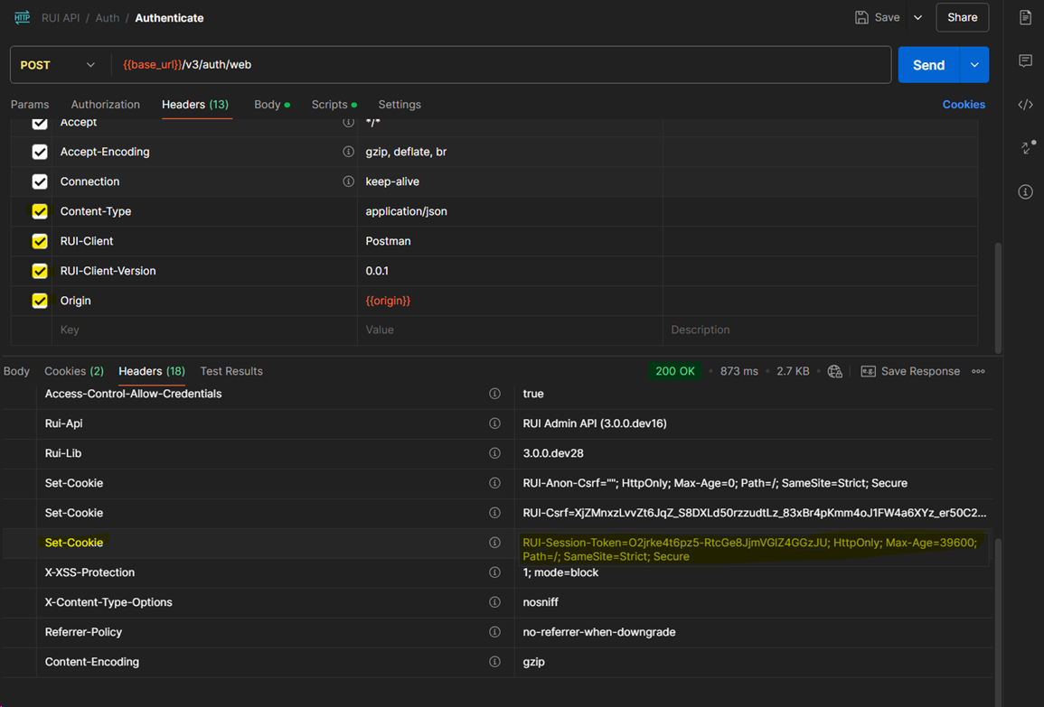 Postman Example