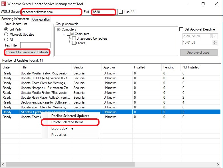 Flexera WSUS Management Tools.jpg