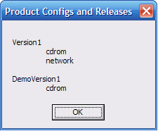 Product configurations displayed based on automation