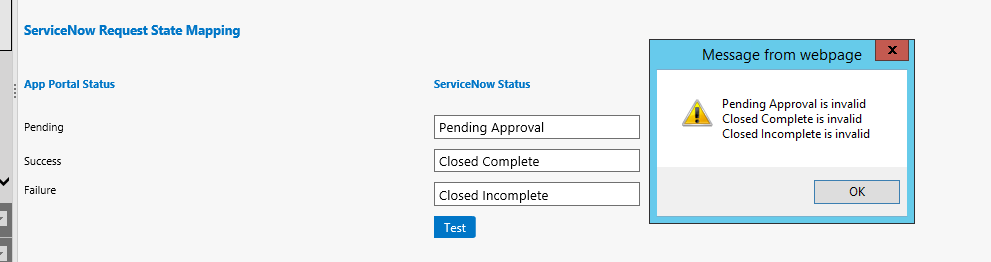error