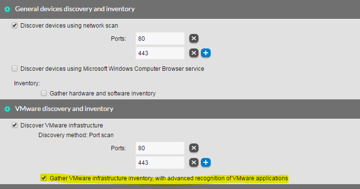 STEP 3: Taking inventory of the vCenter/Host using credentials from the Inventory Beacon's Password Store, targeting by IP Address