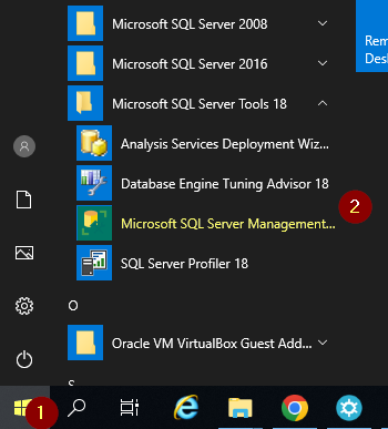 SQL Management Studio