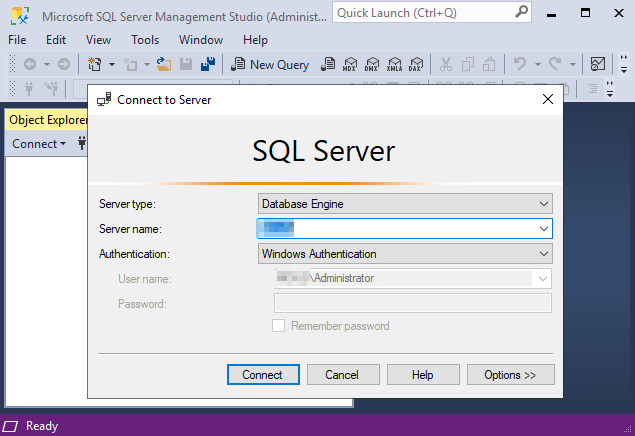 Login to SQL Server
